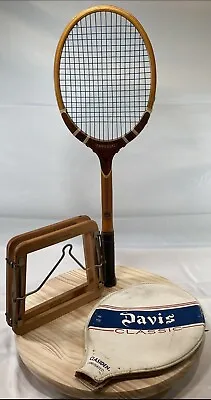 Racket Davis Imperial Tennis Racket.  With Davis Cover - Good Condition Vintage  • $45.98