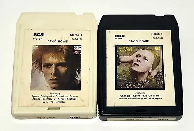 David Bowie Space Oddity And Hunky Dory 8 Track Cartridge Manufactured In Aus • $120