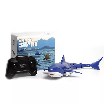 Hosim 2.4G Remote Control Simulation Shark Toy RC Shark Boat For Swimming Pools • $28.99