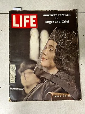 LIFE Magazine April 19 1968 Martin Luther King Jr. Funeral • $8