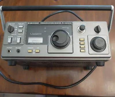 Kenwood  Trio  R-1000 SW/Ham PLL Receiver AM SSB CW W/Handle • $100