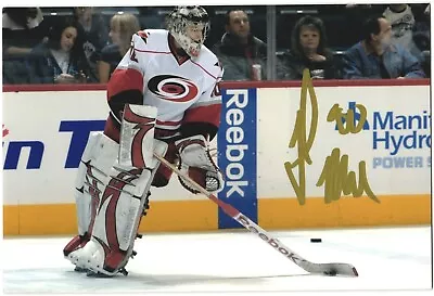 John Muse Autographed 4x6 Color Photo Carolina Hurricanes Goalie #80 A • $9.95