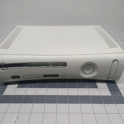 Xbox 360 White Console Only Red Ring Of Death FOR PARTS • $19