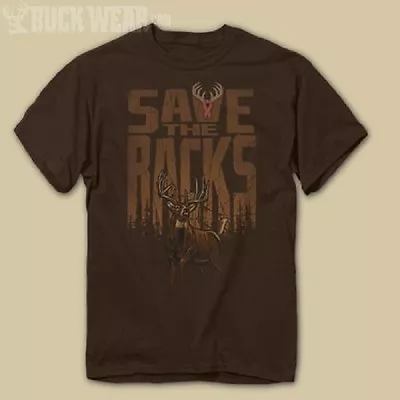 Breast Cancer Awareness Save The Racks T-Shirt Brown • $17