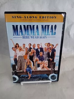  Mamma Mia! Here We Go Again (Sing-Along Edition) Widescreen DVD • $8.99