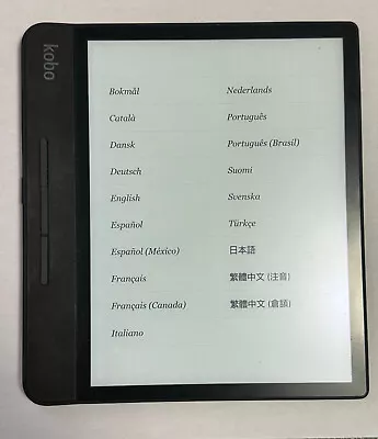 Kobo Forma 8  HD EReader 8GB Wi-Fi EBook Reader Touchscreen - Black • $75.99