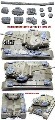 1/35 Scale M26 Pershing Stowage Kit (For Tamiya Kit) - Value Gear Resin  T26  • $17