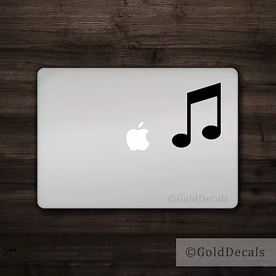 Music Note - Laptop Bumper Window Vinyl Decal Sticker Sound Songs Theme Decal • $4.50