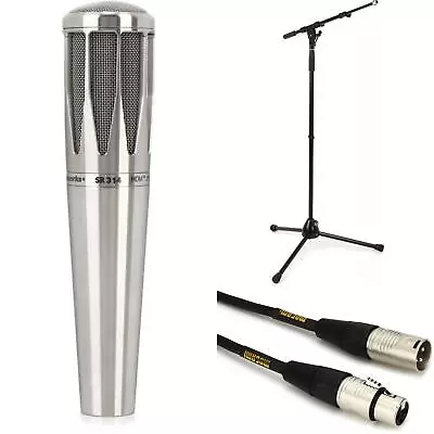 Earthworks SR314 Handheld Vocal Condenser Microphone With Stand And Cable - • $829