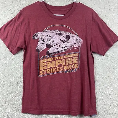 $13 • Buy The Empire Strikes Back T Shirt Large Red Adult Size Large Shirt