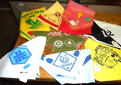 £65.83 • Buy VINTAGE 13 LOT  Metal Slides Necker Chief BSA BOY SCOUT CUB SCOUTS 1970-1980'S