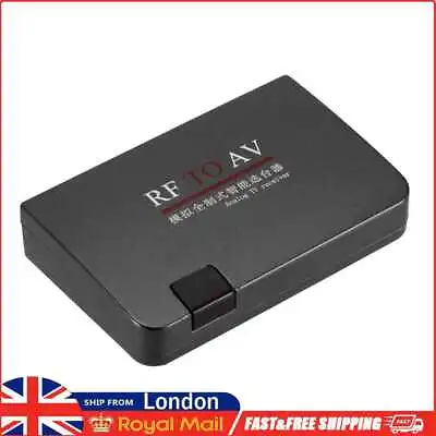 £19.39 • Buy RF To AV Analog TV Receiver Converter Modulator Adapter W/AV Cable (US)