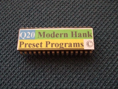 £46 • Buy Alesis Q20 - MODERN HANK SHADOWS SOUNDS 100 PRESETS Eprom Copyrighted