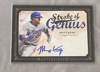 2008 Upper Deck Stroke Of Genius On Card Autograph Of Matt Kemp #SG-MK • $23.99