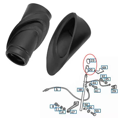 A1248270898 Antenna Rubber Seal Parts For Mercedes W124 A124 Limousine Cabrio • $23.87