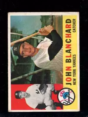 1960 Topps #283 John Blanchard Vg Yankees *x106899 • $3.15