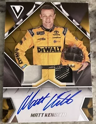 2019 Matt Kenseth Victory Lane Dual Race Used Autograph Auto • $15.99