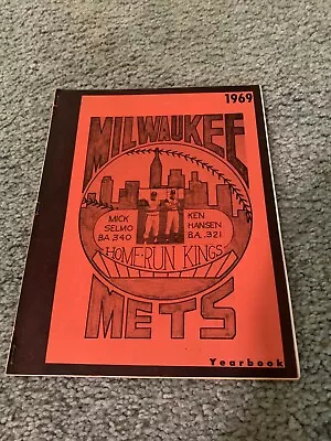 1969 Milwaukee Mets ASA Fast Pitch Softball Yearbook Media Guide Mick Selmo  • $26.60
