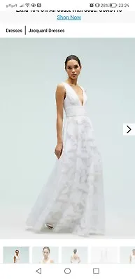 Coast Ivory Wedding Dress UK Size 10 New • £18