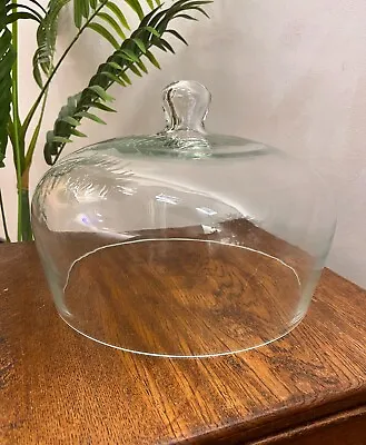 Large Glass Cloche/cake Display Dome • £22