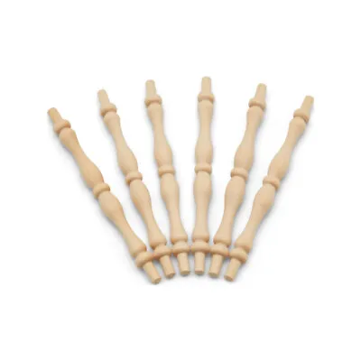 Wooden Spindles 5-3/4 Inch  For Crafts Home Décor Furniture | Woodpeckers • $41.99