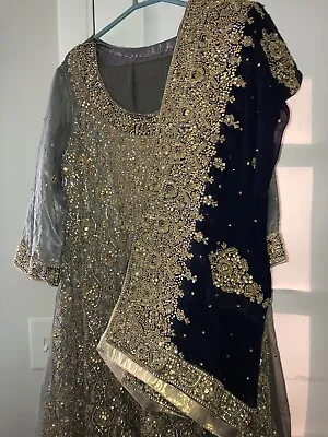 Pakistani/Indian Heavy Bridal Wedding Dress  • $400