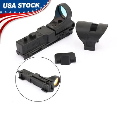 Hunting C-MORE Red Dot Reflex Sight Railway Scope Adjustable Laser Optics Scope • $36.99