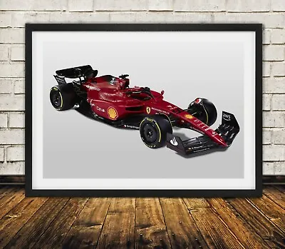 $24.95 • Buy Styled Ferrari F1-75 2022 Formula 1 - High Quality Premium Poster Print