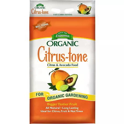 Espoma Organic Citrus-Tone For Citrus And Avocado Tree 5-6-2 Fertilizer 27 Lb. • $22.57