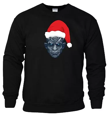 Game Of Thrones Sweatshirt Santa Night King GOT Christmas Jumper Xmas Gift Men • £15.99