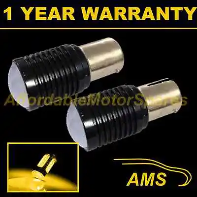 2X 382 1156 BA15s P21W XENON AMBER CREE LED REAR INDICATOR LIGHT BULBS RI202801 • $14.67