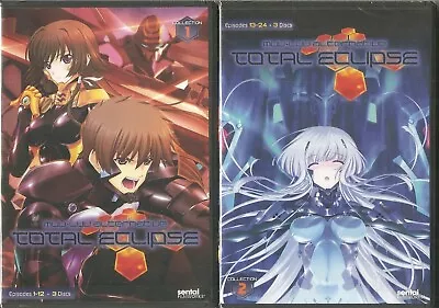 Muv-Luv Alternative: Total Eclipse Anime Collection 1&2 DVD BUNDLE LOT BRAND NEW • $250