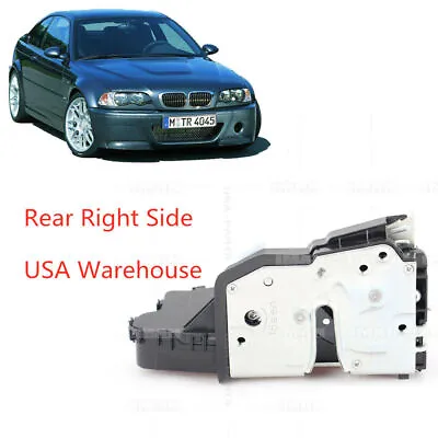$44.58 • Buy Rear Right Integrated Door Lock Actuator Latch For BMW E46 01-05 OE 51217011246