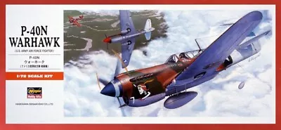 Hasegawa HAS-00139 (A9) 1/72 P-40N WARHAWK - USA Shipping • $13