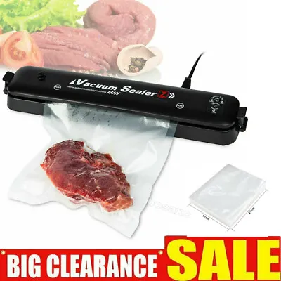 $17.99 • Buy Vacuum Sealer Saver Machine Storage Sealing With Seal Bag Food Packaging Machine