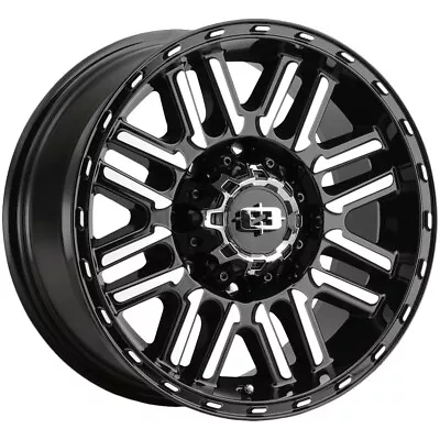 Vision 348 Nexus 16x8 5x5  +0mm Black/Machined Wheel Rim 16  Inch • $147.99