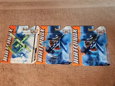 MATCHBOX SKY BUSTERS NOS SET OF 3-SB 94 Drone - 2 Aero Blast  (2011-2012) • $10