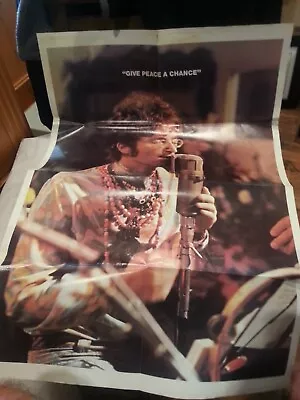 JOHN LENNON Give Peace A Chance Vintage Poster • $49.99