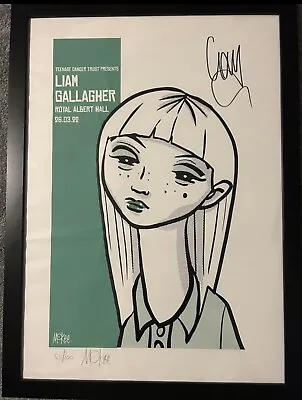 Liam Gallagher Signed Poster Rare • £250