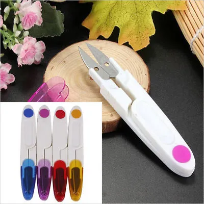 £2.25 • Buy 4/1Craft Snips Thread Cutter Cotton Scissors Embroidery Snippers Wth SafetyCover
