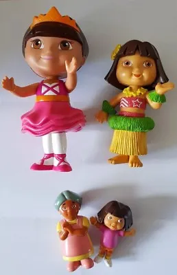 £6.99 • Buy Dora The Explorer .. 4 X Assorted Pvc  Figures .. Vgc 