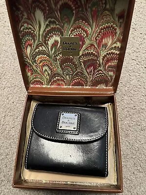 Dooney & Bourke Wallet In Leather Box Black Vintage  • $19.99