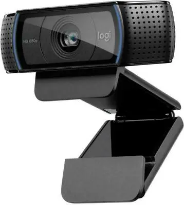 Logitech C920S HD Pro Webcam Full 1080p/30fps Video Calling Clear Black  • £73.99