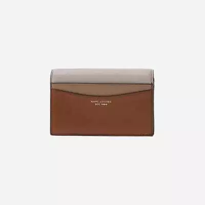 Marc Jacobs The Slim 84 Colorblock Bifold Wallet Cathay Spice Multi S163L03FA22- • $162.34