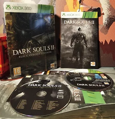 Dark Souls II Black Amour Edition Microsoft Xbox 360 PAL CIB • $29