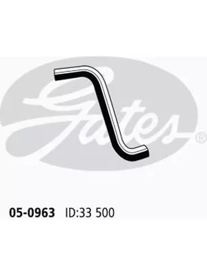 Gates Radiator Hose Fits Mitsubishi Magna 3.5 TJ I Series II Ralliart (05-0963) • $26.70