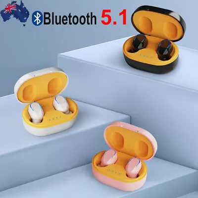 $14.88 • Buy Wireless Bluetooth Earphones Headphones Earbuds Sports For Earpods IOS Android