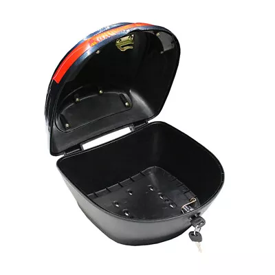 Universal Motorcycle Tour Pack Trunk Luggage Tail Box Pack W/Lock US Fast Ship • $44.99