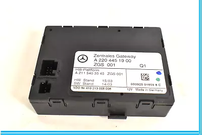 00-06 Mercedes CL500 CL600 W215 Gateway Network Chassis Control Module Oem • $37.50