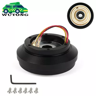 New Steering Wheel 6-Hole Short Thin HUB Adapter Kit 174H For 84-04 Ford Mustang • $37.99